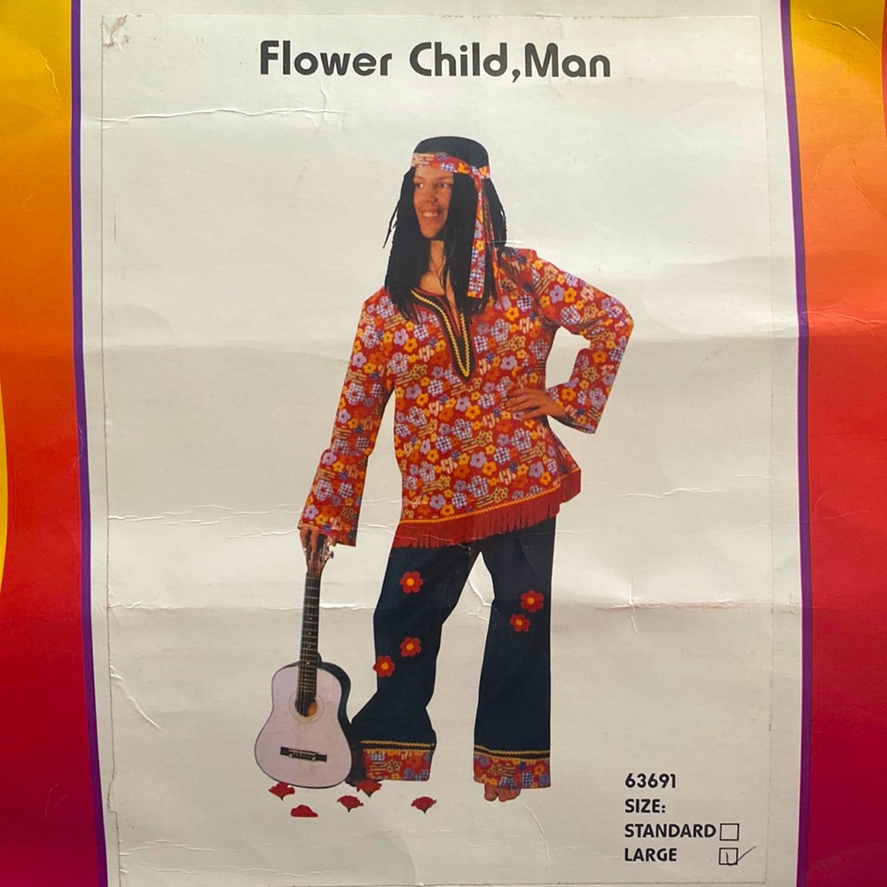 Mens Flower Child Halloween Costume